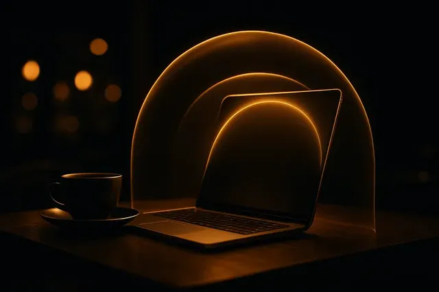 VPN protection on public café Wi-Fi